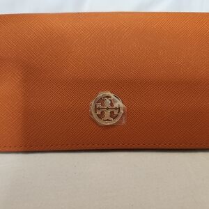 Tory Burch Burnt Orange Sunglass Case